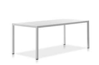 MDF Italia - Tense Tisch - weiß - 100 x 200 cm - indoor