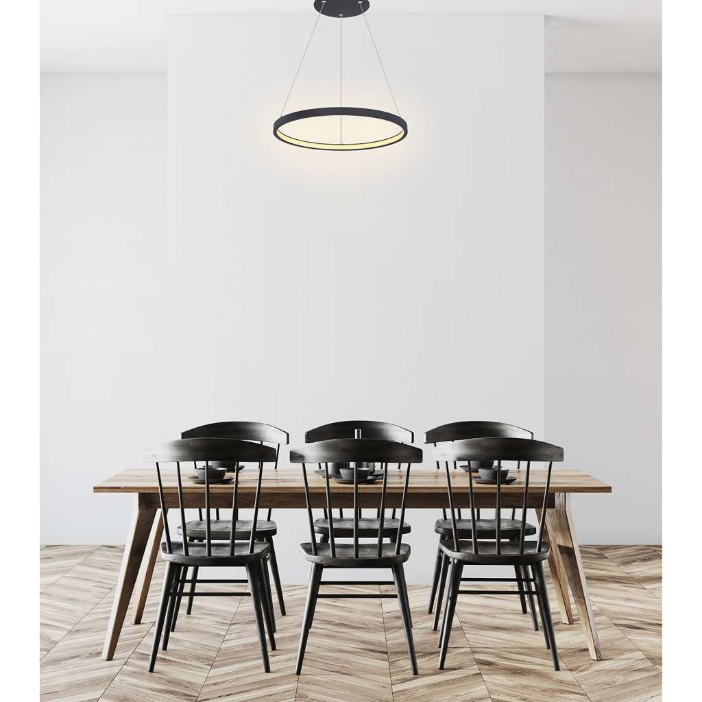 home24 LED-Pendelleuchte Ralph II
