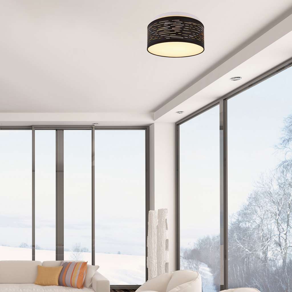 home24 LED-Deckenleuchte Tunno I