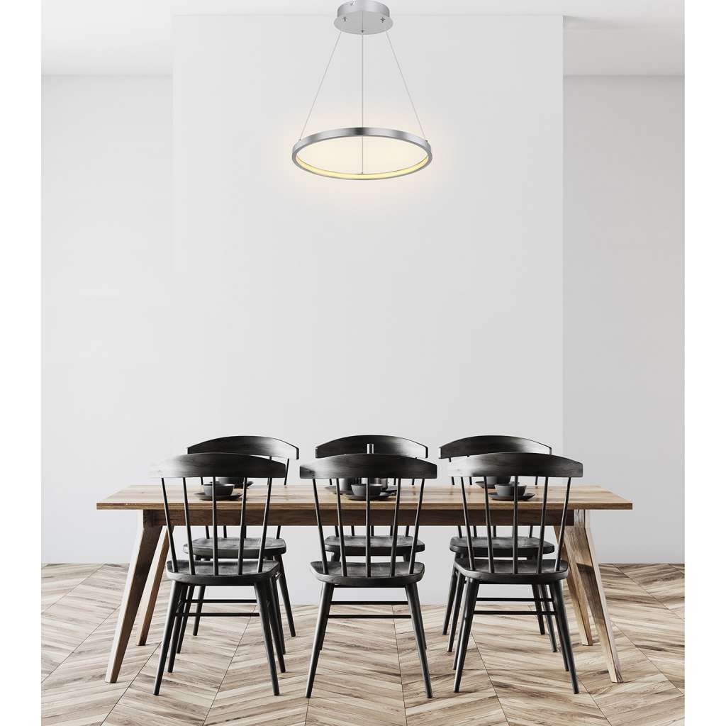 home24 LED-Pendelleuchte Ralph I