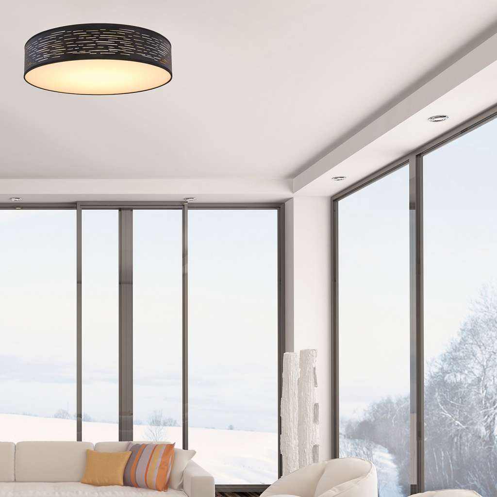 home24 LED-Deckenleuchte Tunno III