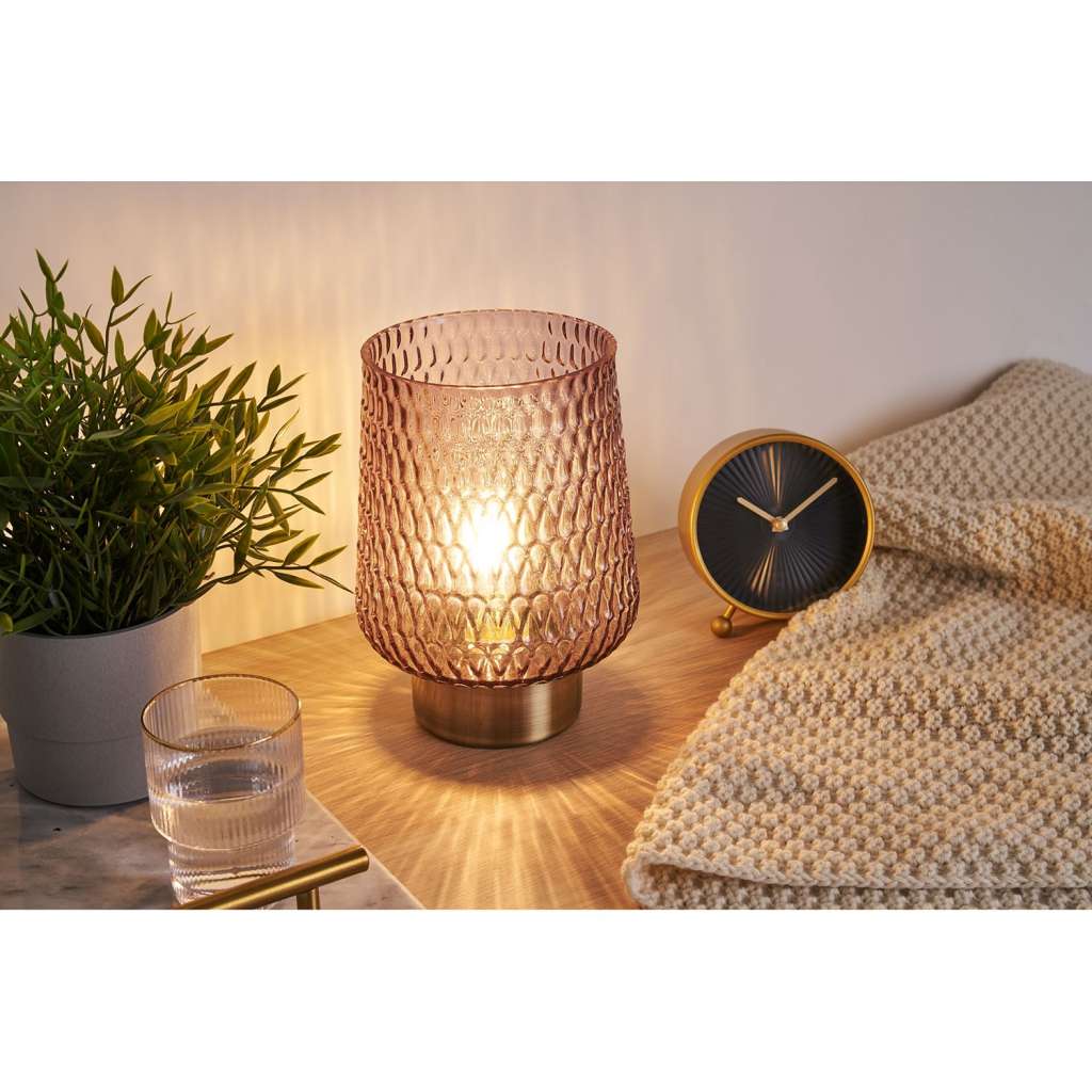 home24 LED-Tischleuchte Sparkling Glamour