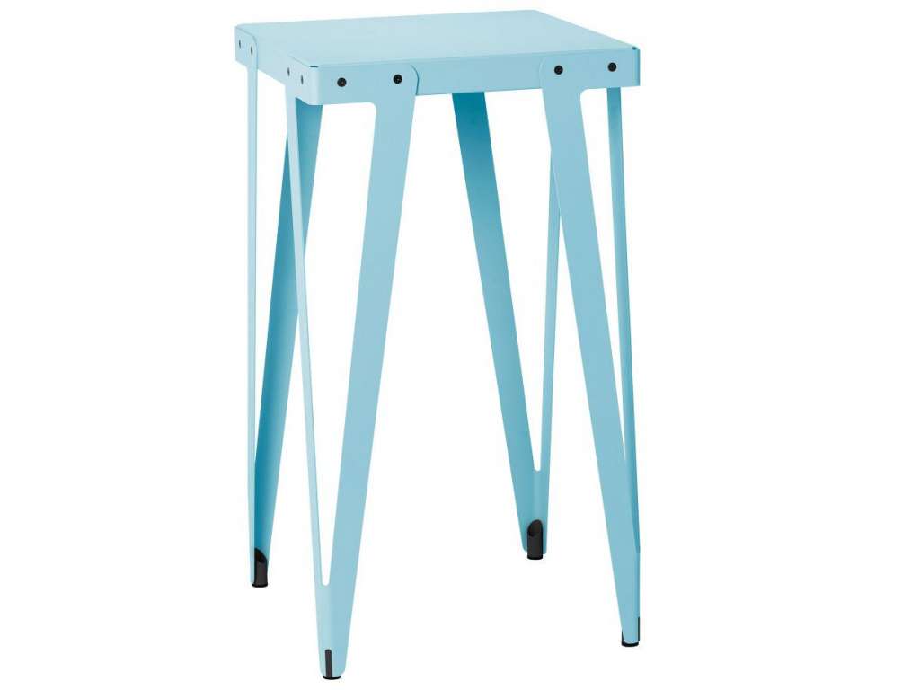 Functionals - Lloyd Hochtisch 60 x 60 x 111 cm - hellblau - indoor