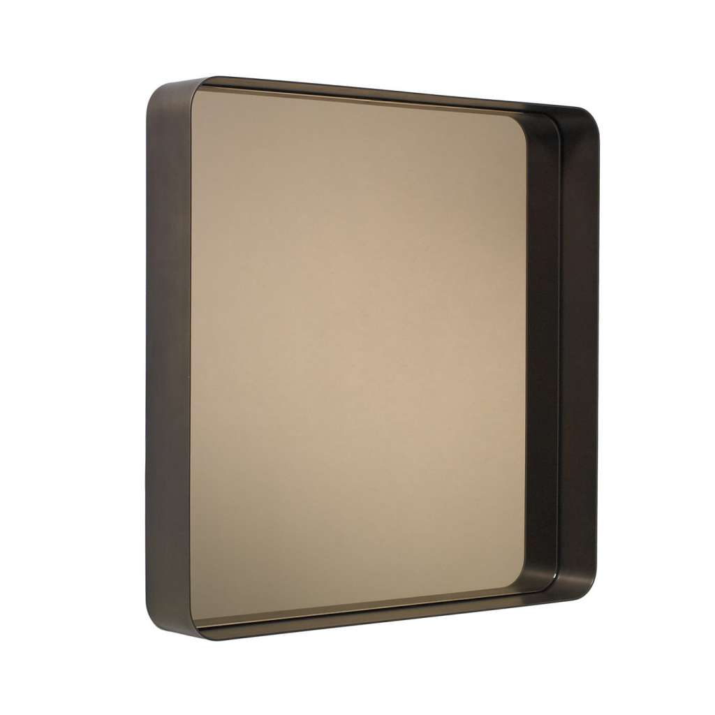 Classicon - Cypris Spiegel - Messing brüniert, Parsolglas - 70 x 70 cm - indoor