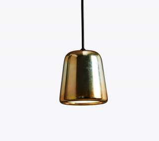 New Works - Material Pendelleuchte - Gold