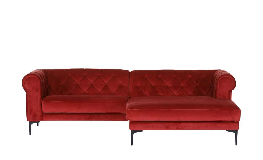 Ecksofa   Moulin ¦ rot Polstermöbel > Sofas > Einzelsofas - Höffner
