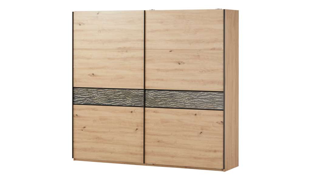 Schwebetürenschrank  Birmingham ¦ holzfarben Schränke > Kleiderschränke > Schwebetürenschränke - Höffner