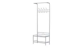 Standgarderobe  Wanda ¦ silber Garderoben & Kleiderstangen > Garderoben - Höffner