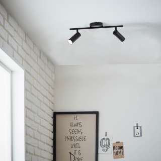 home24 LED-Deckenleuchte Soeren