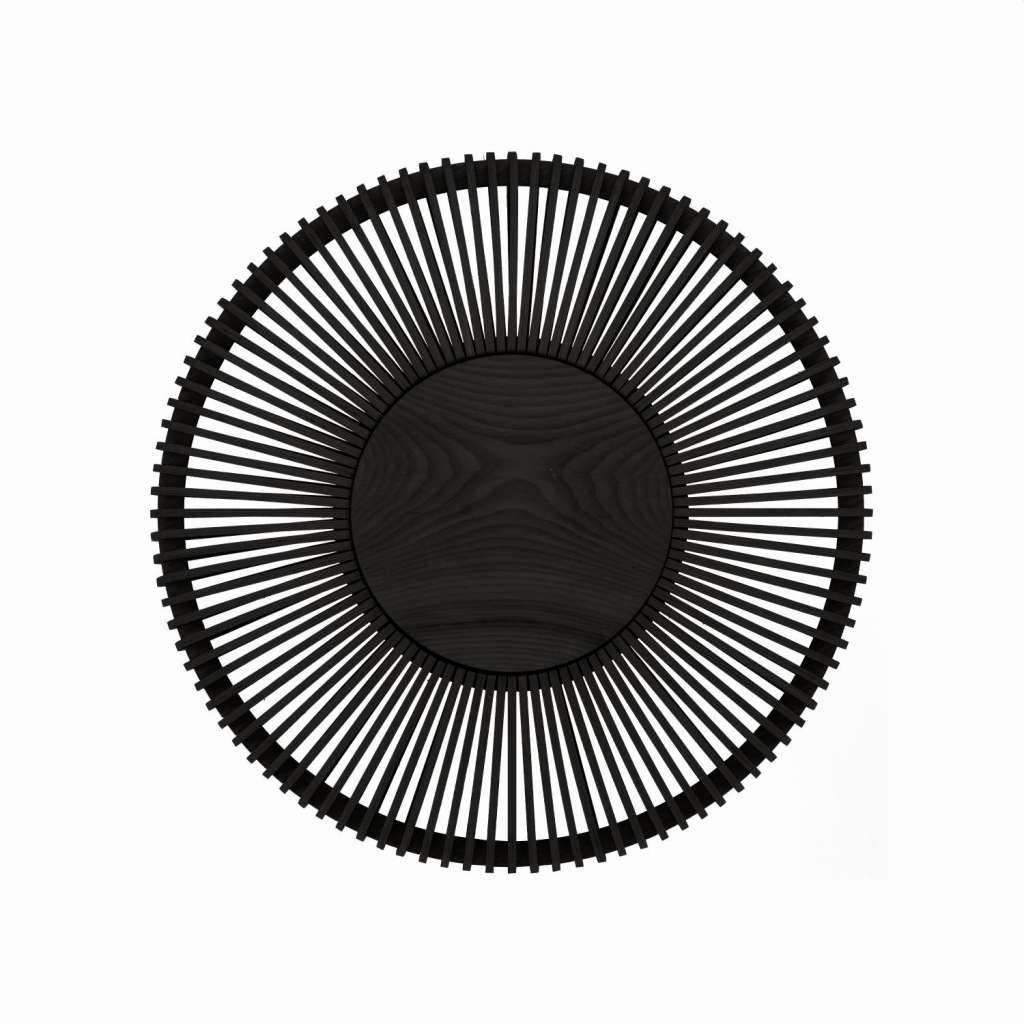 UMAGE - Clava Up Wood Wandleuchte - medium - black oak