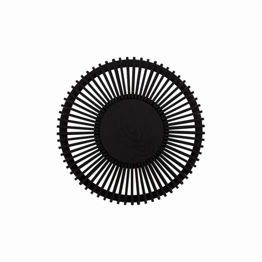 UMAGE - Clava Up Wood Wandleuchte - large - black oak