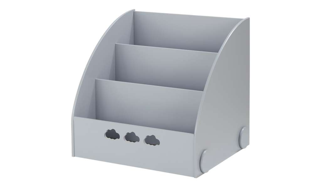 Uups Bücherregal ¦ grau Regale > Bücherregale - Höffner