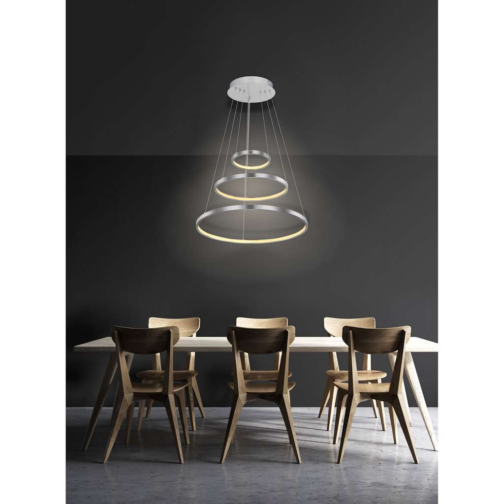 home24 LED-Pendelleuchte Ralph VII