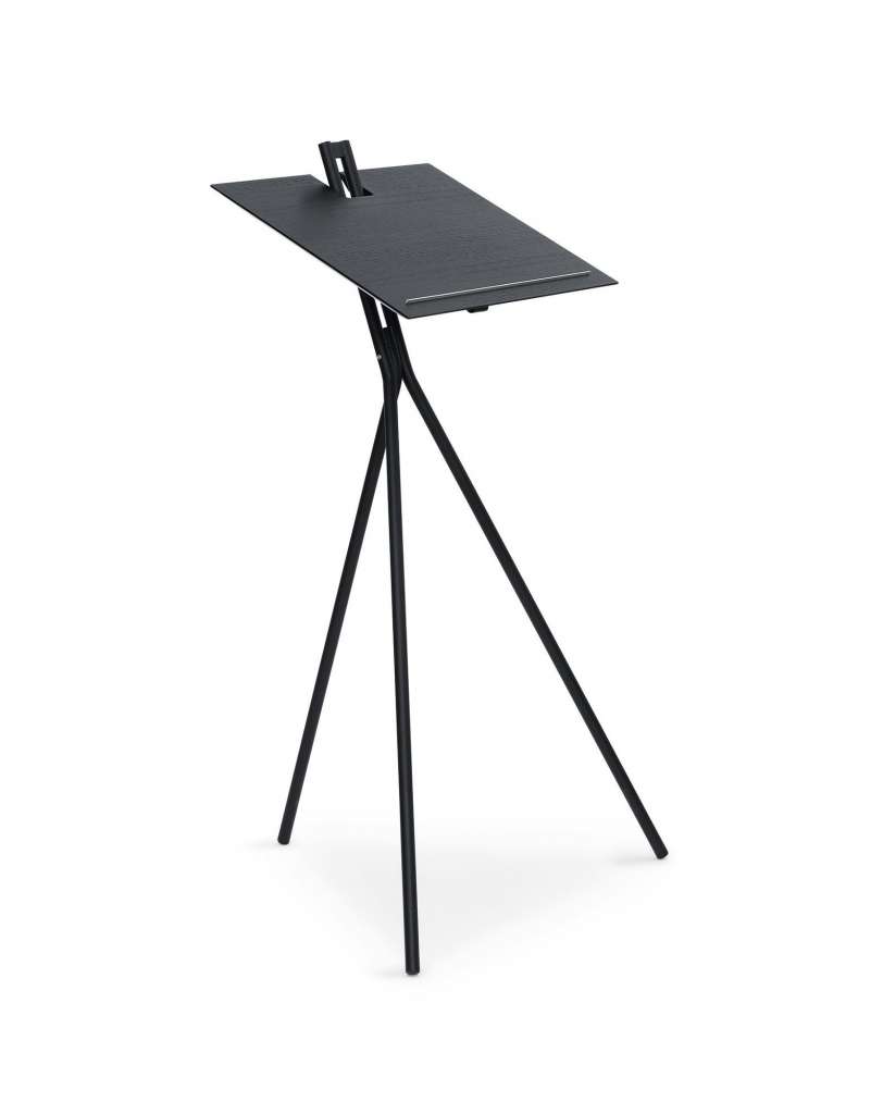 Classicon - Notos Stehpult - Gestell tiefschwarz - Esche schwarz - indoor