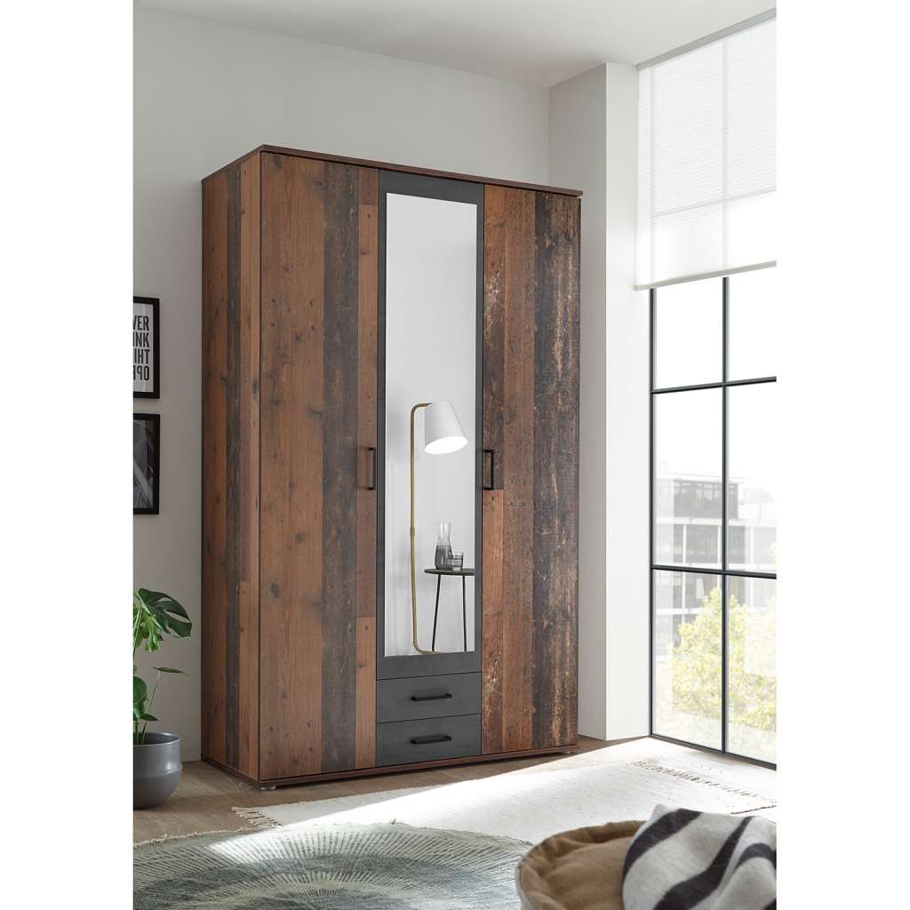 home24 Drehtürenschrank Sergeac