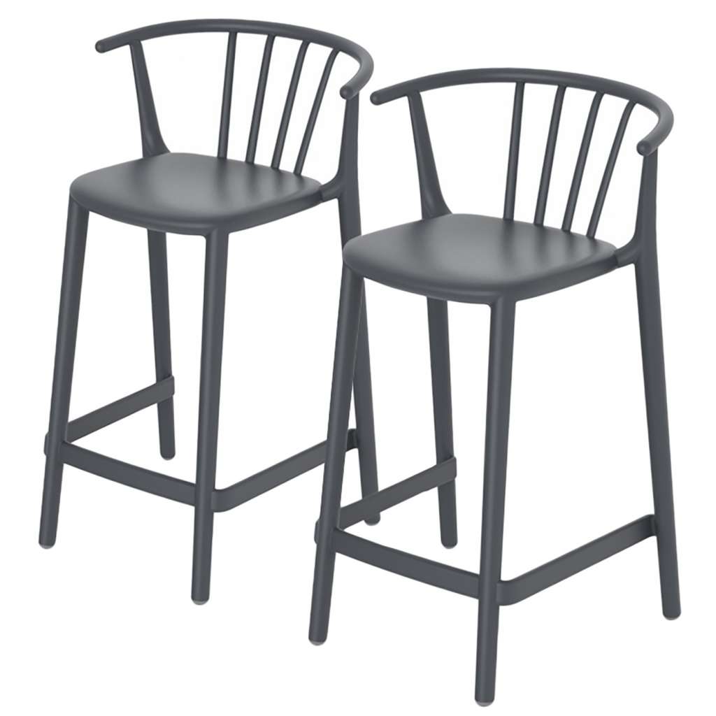 home24 Bar-/Thresenstuhl Woody (2er-Set)