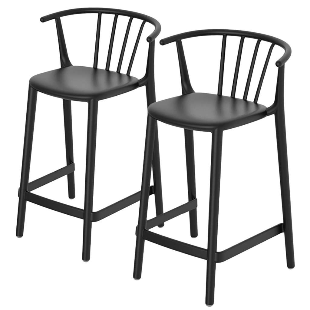 home24 Bar-/Thresenstuhl Woody (2er-Set)