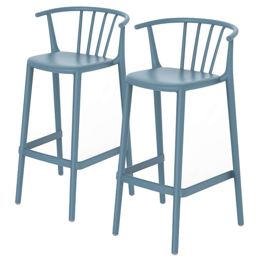 home24 Bar-/Thresenstuhl Woody (2er-Set)