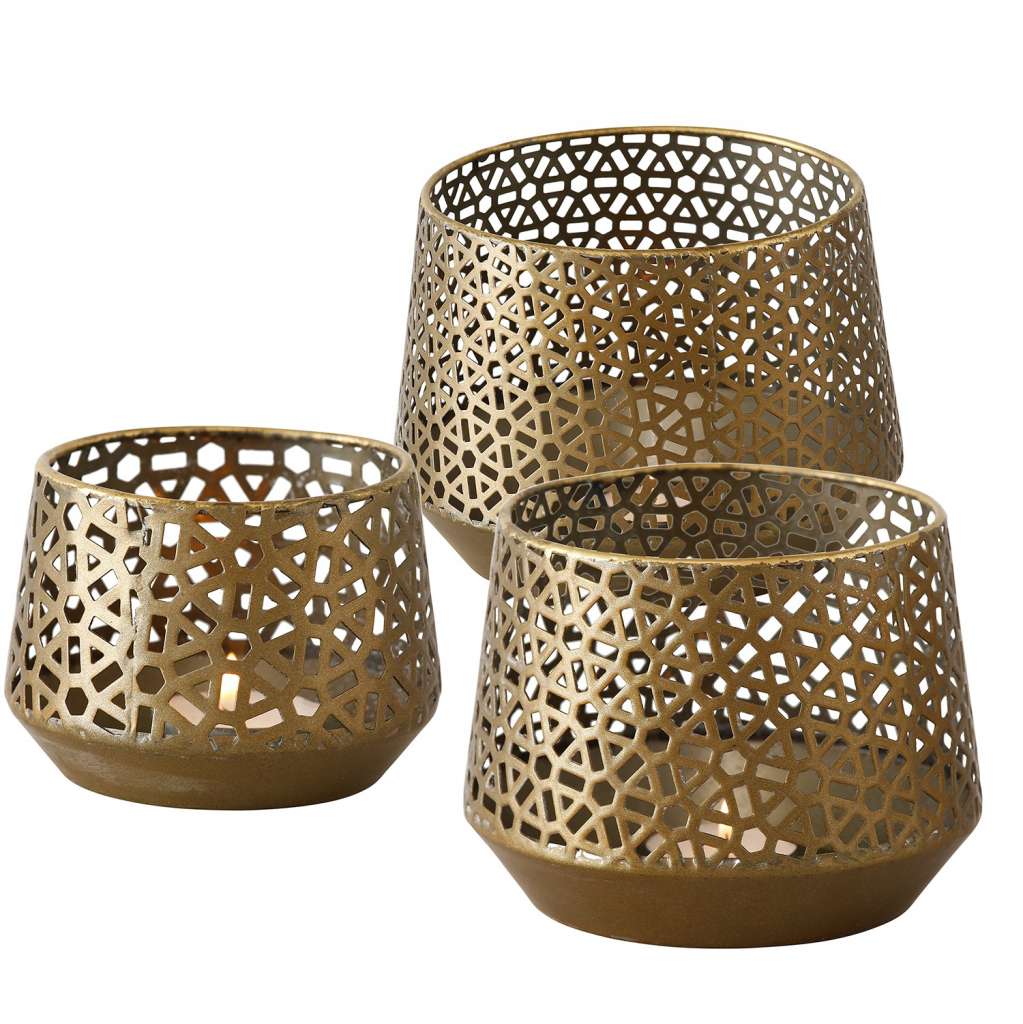 home24 Windlicht Topas (3-teilig)