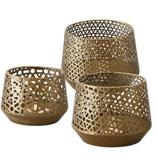 home24 Windlicht Topas (3-teilig)