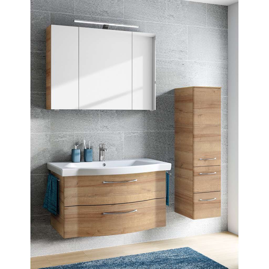 home24 Badezimmerset Solitär 6005 II (3-teilig)