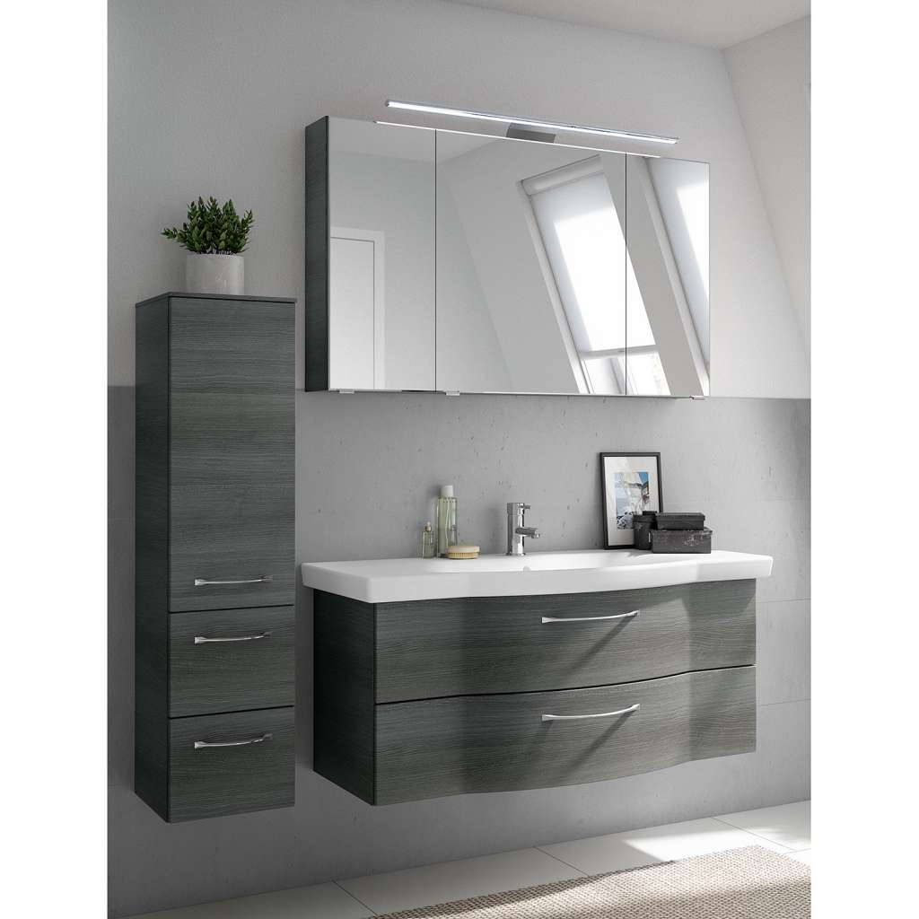home24 Badezimmerset Solitär 6005 II (3-teilig)