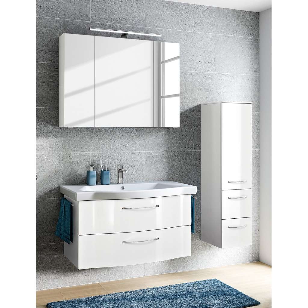 home24 Badezimmerset Solitär 6005 II (3-teilig)