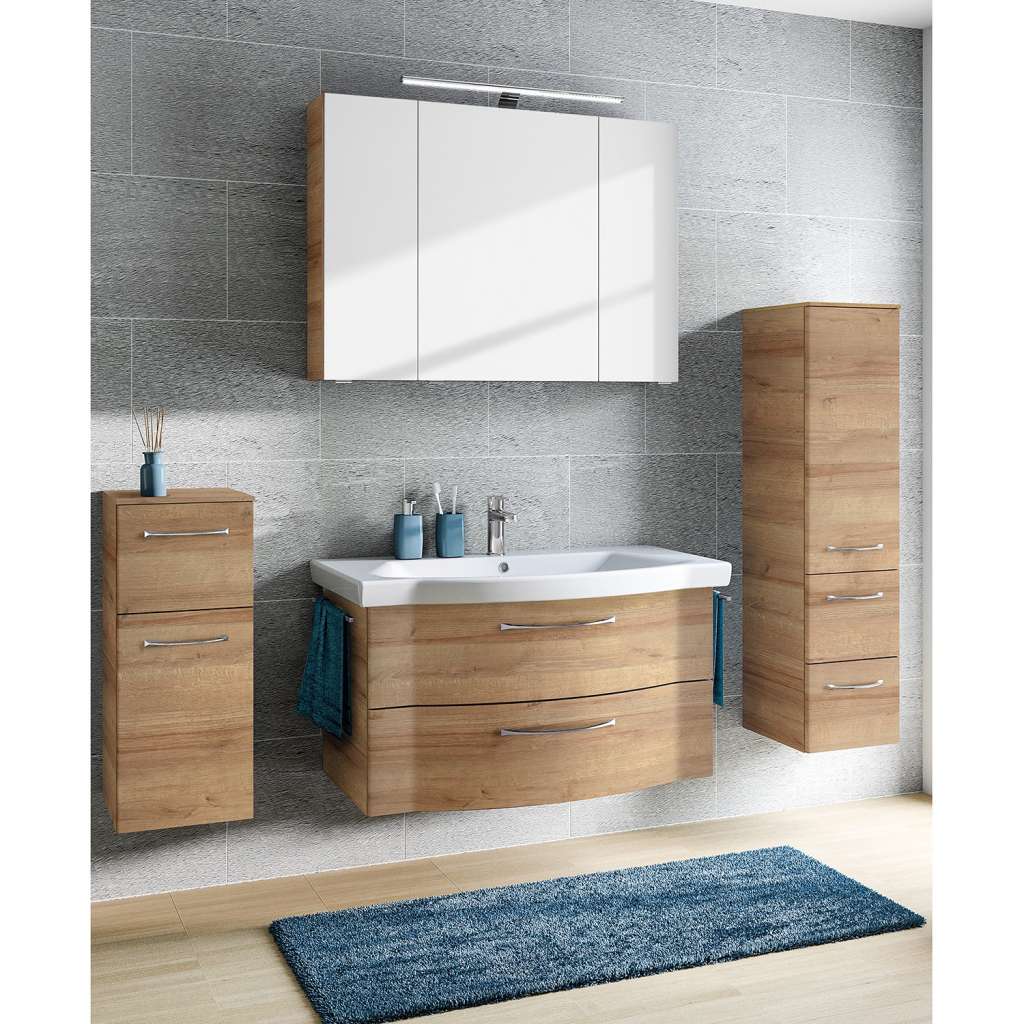 home24 Badezimmerset Solitär 6005 IV (4-teilig)