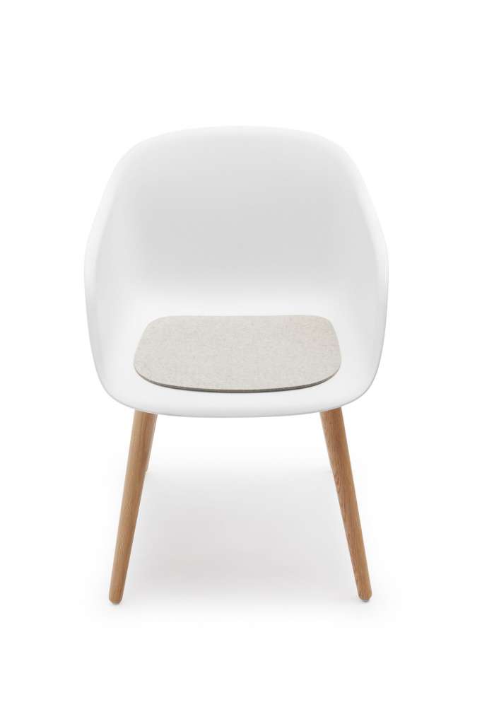 Hey-Sign - Sitzauflage Fiber Stuhlkollektion - Marmor