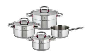 WMF Topfset 4-teilig  Premium One ¦ silber ¦ Edelstahl Töpfe & Pfannen & Zubehör > Topf und Pfannen-Sets - Höffner