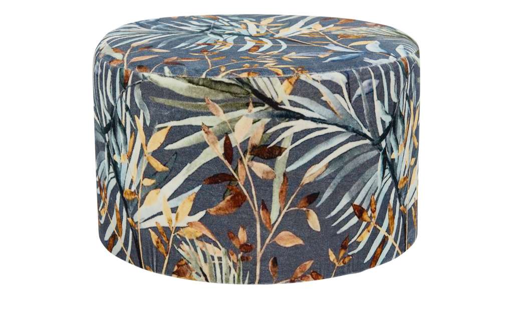 Gray & Jones Pouf  Black Coast ¦ mehrfarbig ¦ 100% Polyurethanefüllung, Holz Heimtextilien > Kissen > Bodenkissen - Höffner
