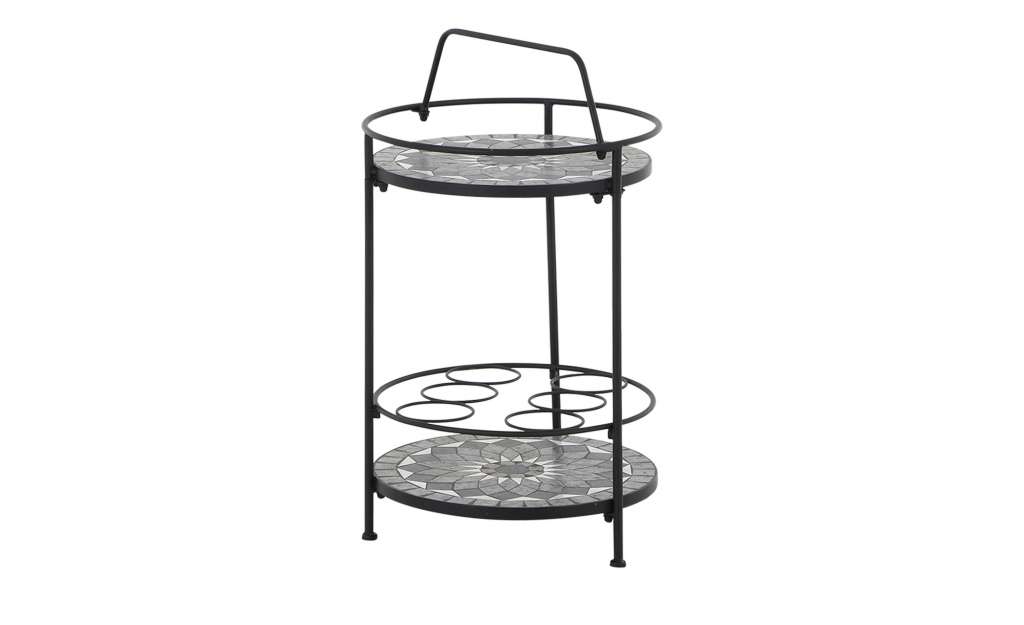 Beistelltisch  Como ¦ grauØ: 42 Garten > Gartenmöbel > Gartentische - Höffner