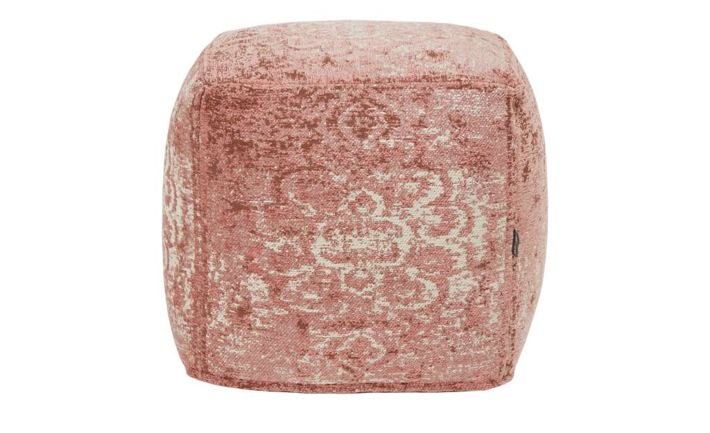 Gray & Jones Pouf  Ornamentoptik ¦ braun ¦ Füllung: Polystyrenkugeln Heimtextilien > Kissen > Bodenkissen - Höffner
