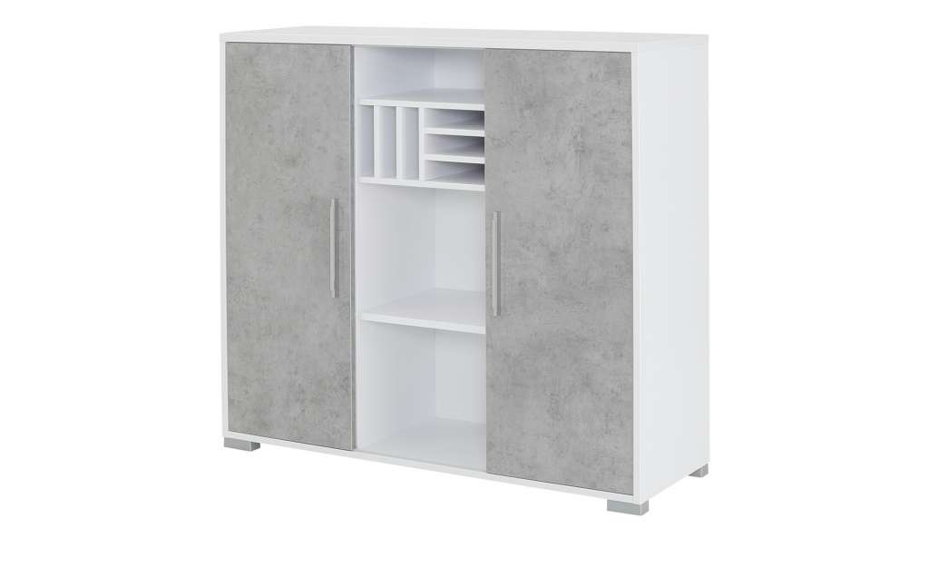 Sideboard mit 2 Schiebetüren  Success ¦ weiß Kommoden & Sideboards > Sideboards - Höffner