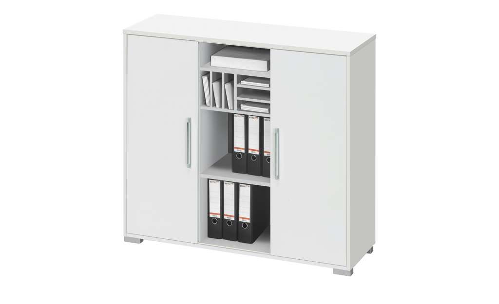 Sideboard mit 2 Schiebetüren  Success ¦ weiß Kommoden & Sideboards > Sideboards - Höffner