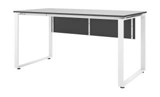 Schreibtisch mit Glasplatte  Tauber Tische > Schreibtische - Höffner
