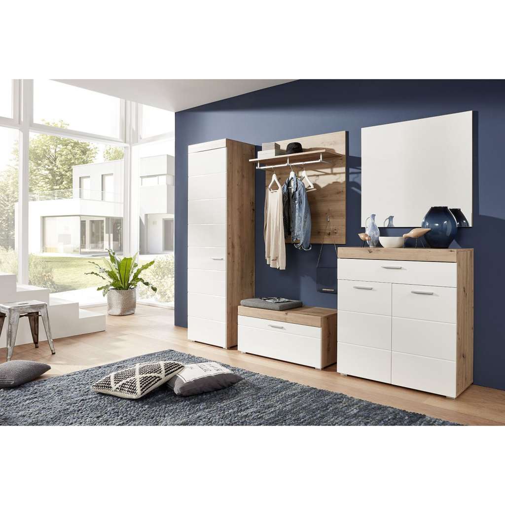 home24 Garderobenset Amanda (5-teilig)