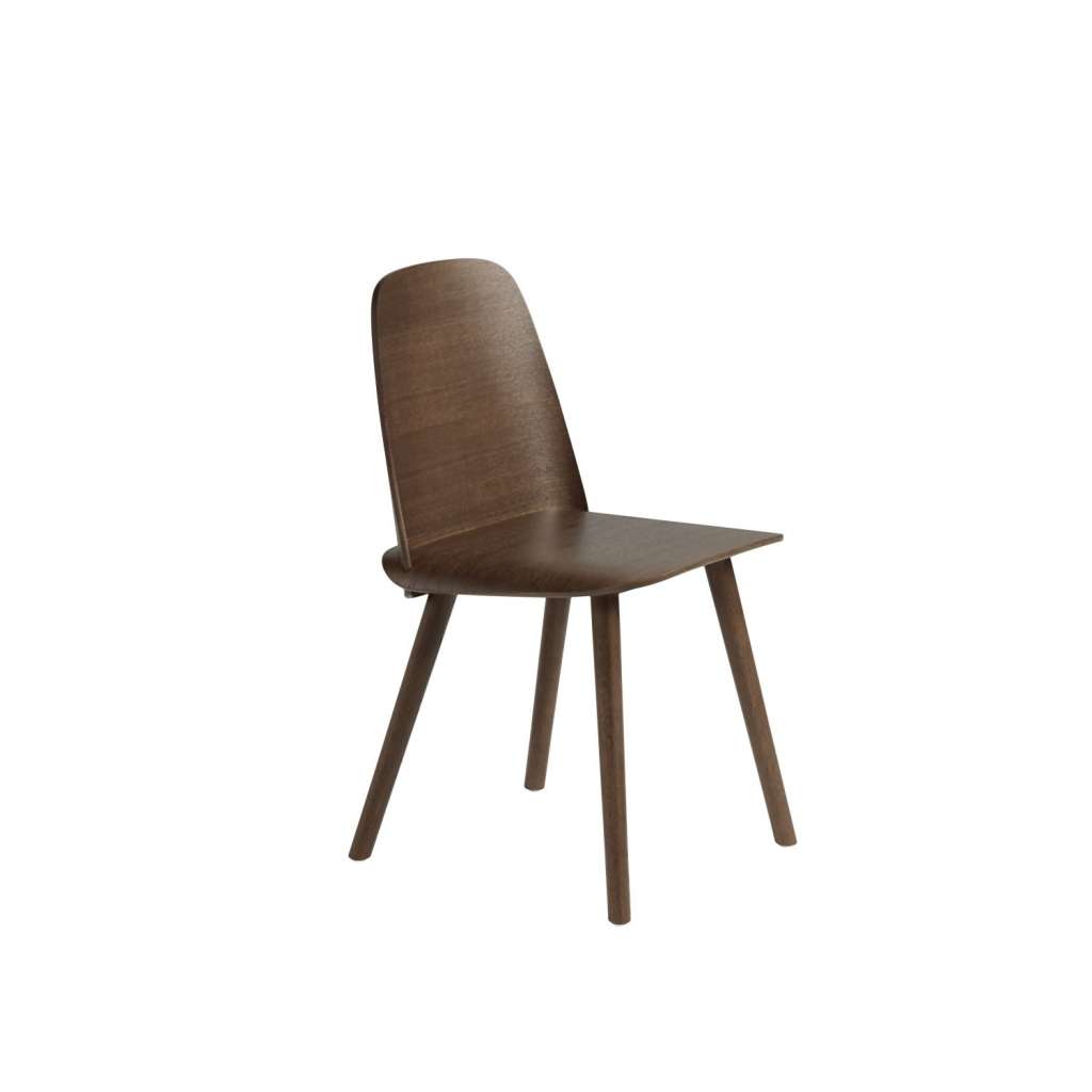 Muuto - Nerd Esszimmerstuhl - Stained Dark Brown