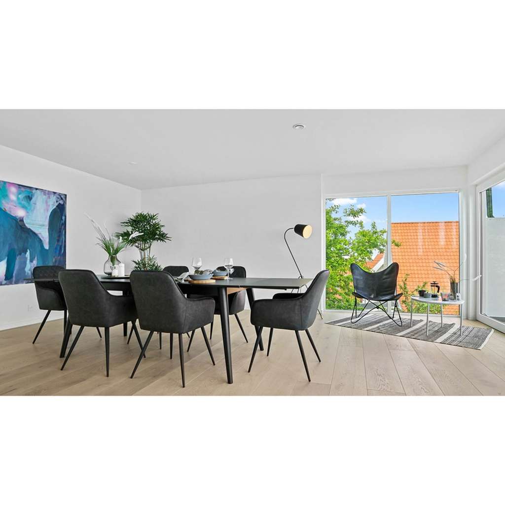home24 Esstisch Poil (mit Ansteckplatten)