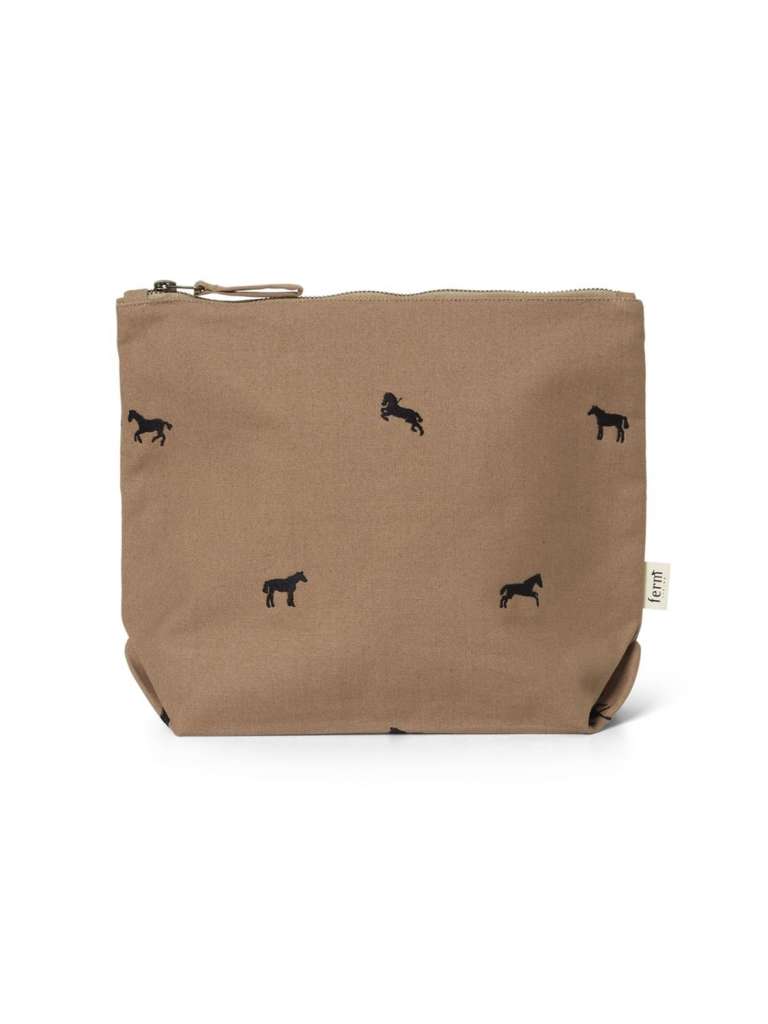 ferm LIVING - Horse Tasche mit Pferdestickerei -  - groß