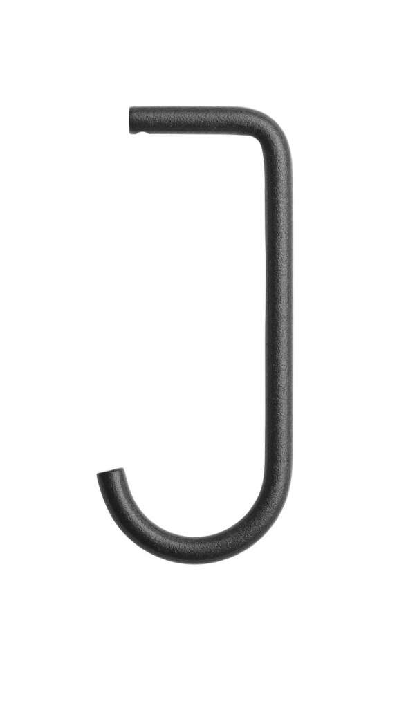 String Furniture - J-Haken Metall 5er Set - schwarz
