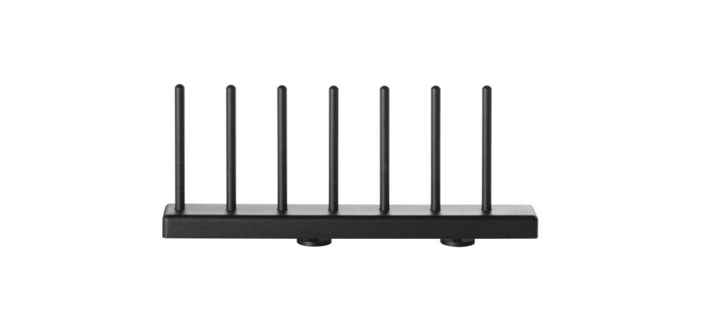 String Furniture - Tellerablage 2er Set - schwarz