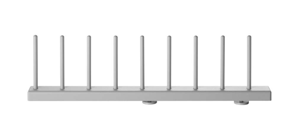 String Furniture - Tellerablage 2er Set - grau