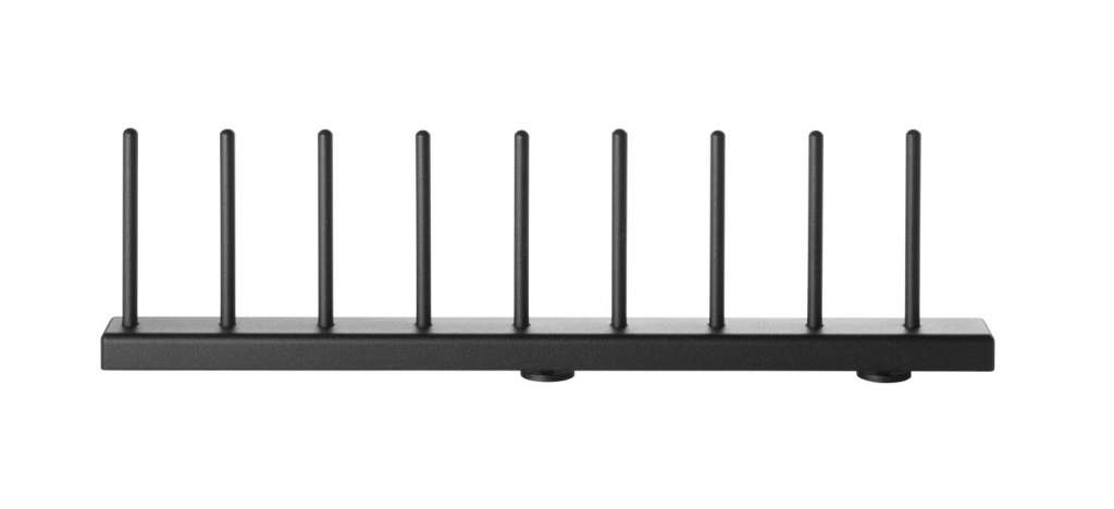 String Furniture - Tellerablage 2er Set - schwarz