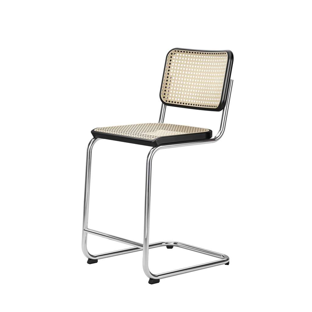 Thonet - S 32 VHT - Buche schwarz gebeizt