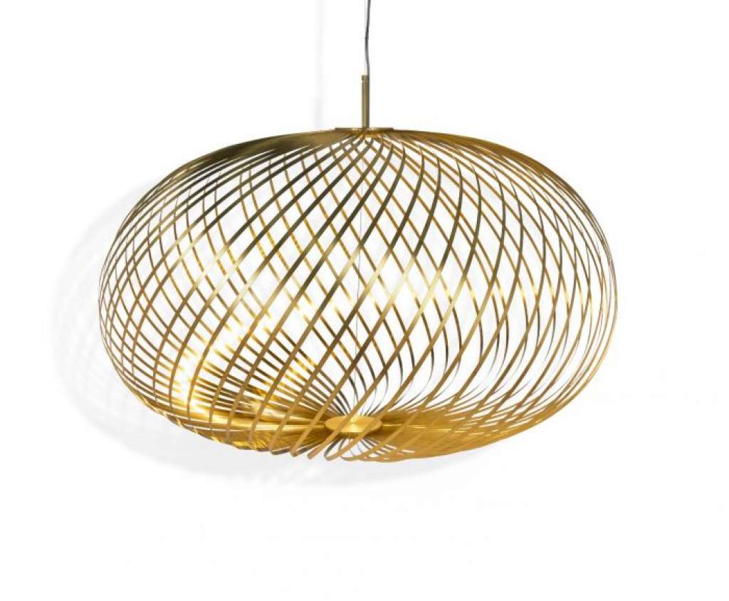 Tom Dixon - Spring Pendelleuchte - brass - large