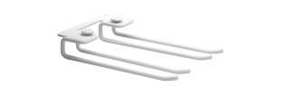 String Furniture - Glasaufhängung 2er Set 20 cm - weiß