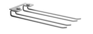 String Furniture - Glasaufhängung 2er Set 30 cm - grau