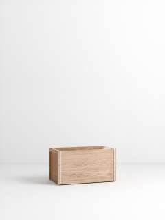 Moebe - Storage box - Wood, white