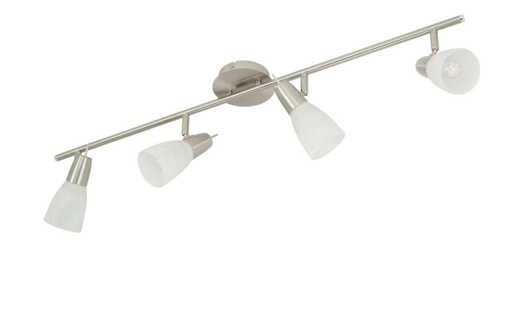 Paul Neuhaus Deckenstrahler, 4-flammig, Nickel-matt ¦ silber Lampen & Leuchten > Innenleuchten > Deckenleuchten - Höffner